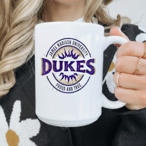 James Madison university Dukes proud and true logo_Mug