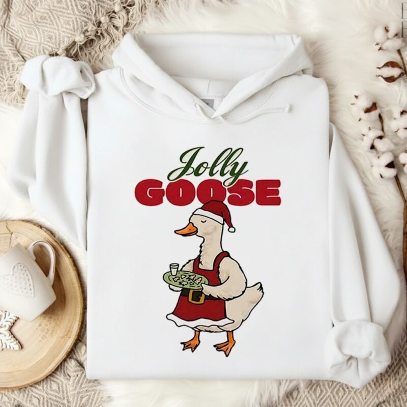 Jolly goose Santa Claus costume Christmas_Hoodie
