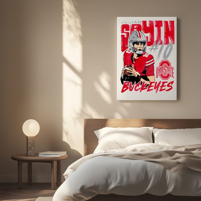 Julian Sayin Ohio State Pop Art_Canvas