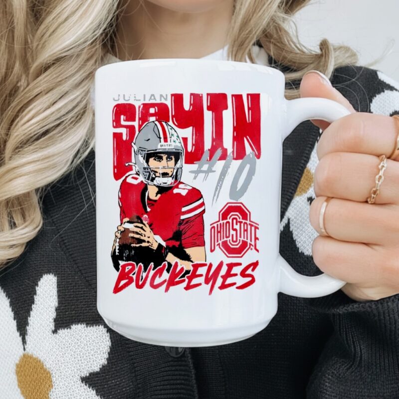 Julian Sayin Ohio State Pop Art_Mug