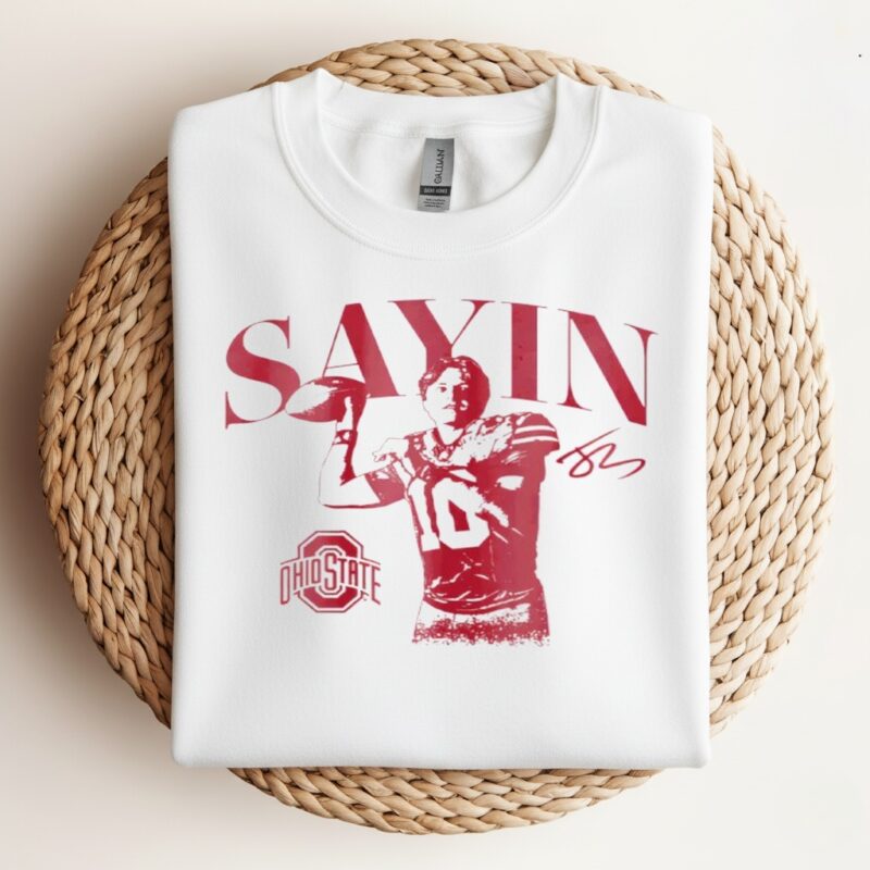 Julian Sayin Ohio State_Crewneck Sweatshirt