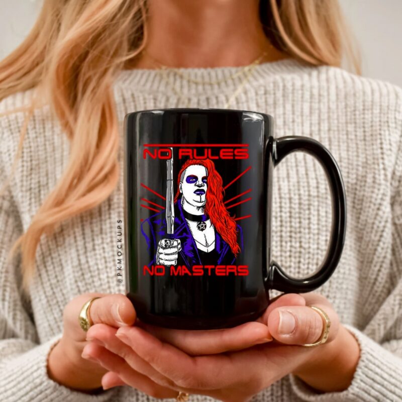 Kathryn Von Goth no rules no masters_Ceramic Mug