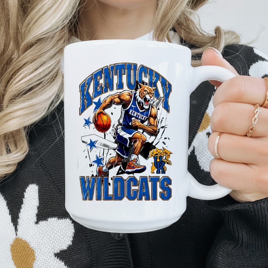 Kentucky Wildcats UK mascot graphic_Mug Kentucky Wildcats UK mascot graphic_Mug