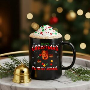 Kevin Home Alone merry Christmas ya filthy animal meme ugly_Ceramic Mug