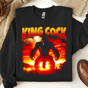 King Cock Godzilla Monsters_Crewneck Sweatshirt
