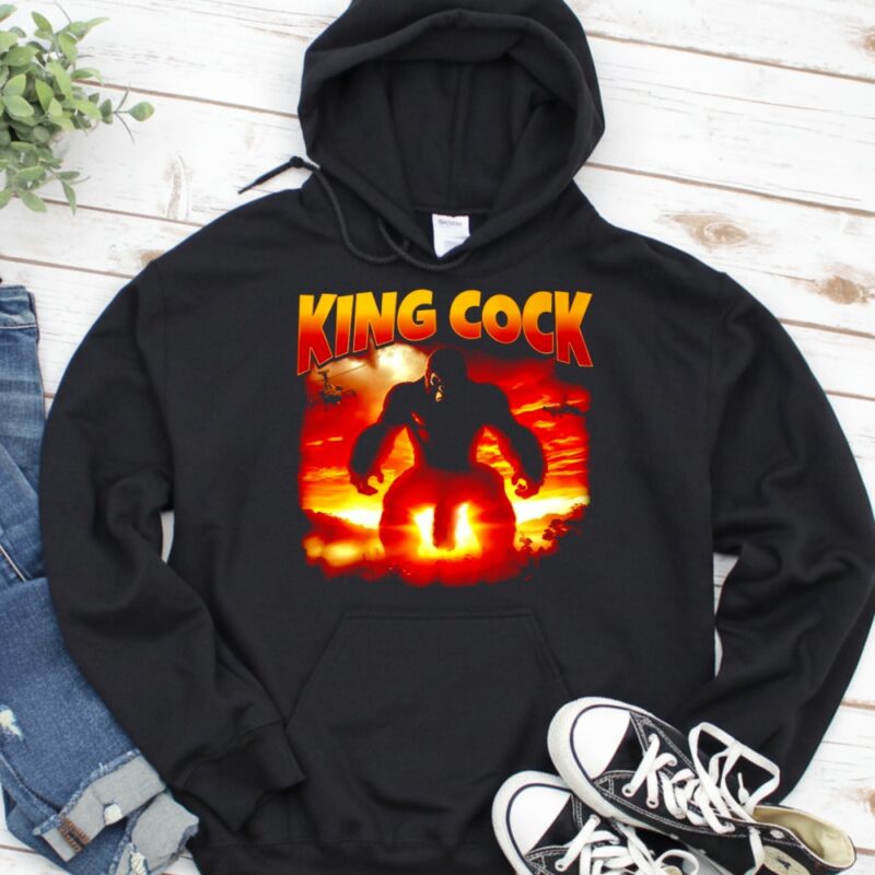 King Cock Godzilla Monsters_Hoodie