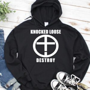 Knocked Loose destroy Cross circle_Hoodie
