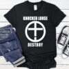 Knocked Loose destroy Cross circle_T-Shirt