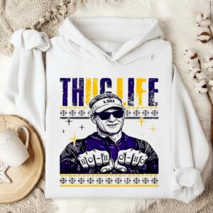 Lane Kiffin Thug Life Ho-ho-ho Christmas_Hoodie