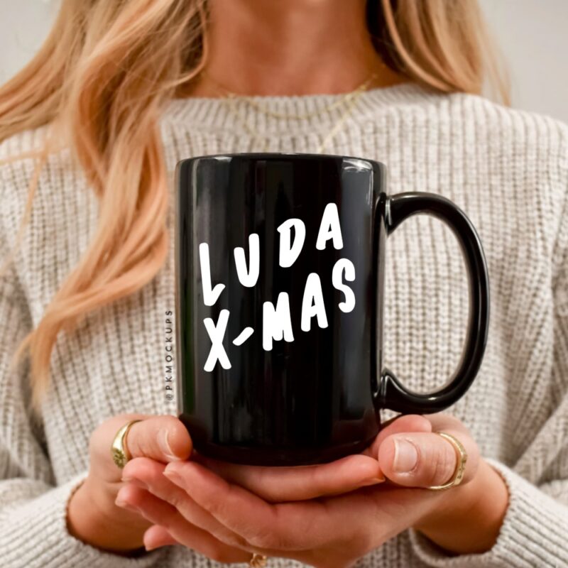 Luda Christmas Josh Girard_Ceramic Mug