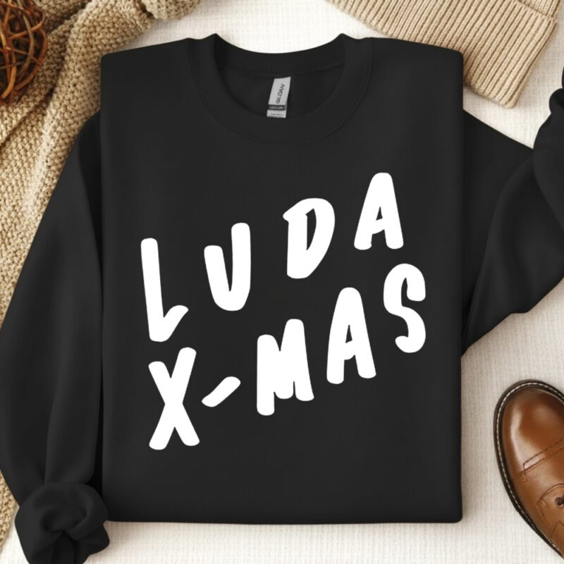 Luda Christmas Josh Girard_Crewneck Sweatshirt