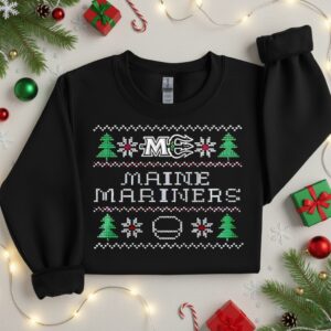Maine Mariners Merry Christmas 2025_Crewneck Sweatshirt