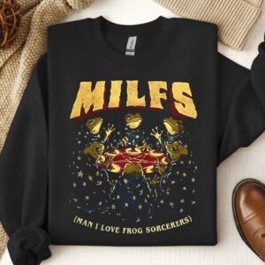 Man I love frog sorcerers summoning circle_Crewneck Sweatshirt