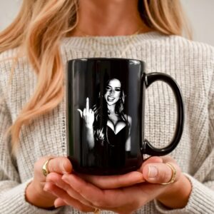 Mcrae middle finger meme music lover_Ceramic Mug