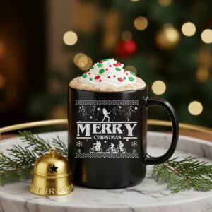 Merry Christmas Stranger Things Inspired quote_Ceramic Mug