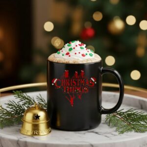Merry Christmas Things Christmas 80s Horror Show_Ceramic Mug