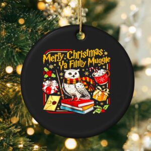 Merry Christmas Ya Filthy Muggle Hedwig_Ornaments