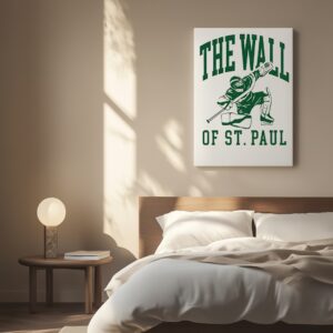 Minnesota Wild Hockey The Wall of St Paul_Canvas