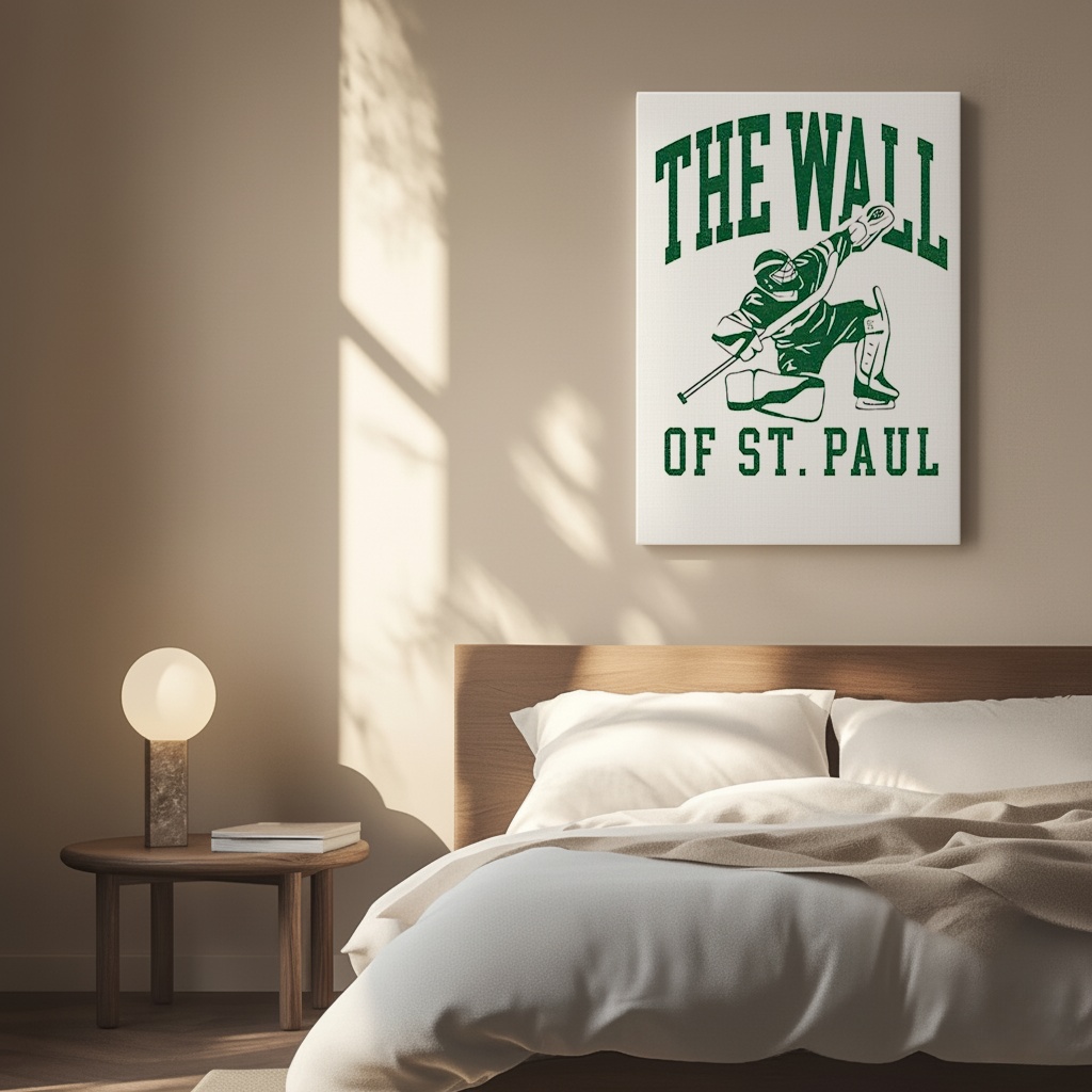 Minnesota Wild Hockey The Wall of St Paul_Canvas Minnesota Wild Hockey The Wall of St Paul_Canvas