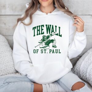 Minnesota Wild Hockey The Wall of St Paul_Hoodie
