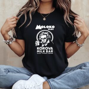 Moloko plus Korova milk bar Alex A Clockwork Orange retro_Ladies T-Shirt