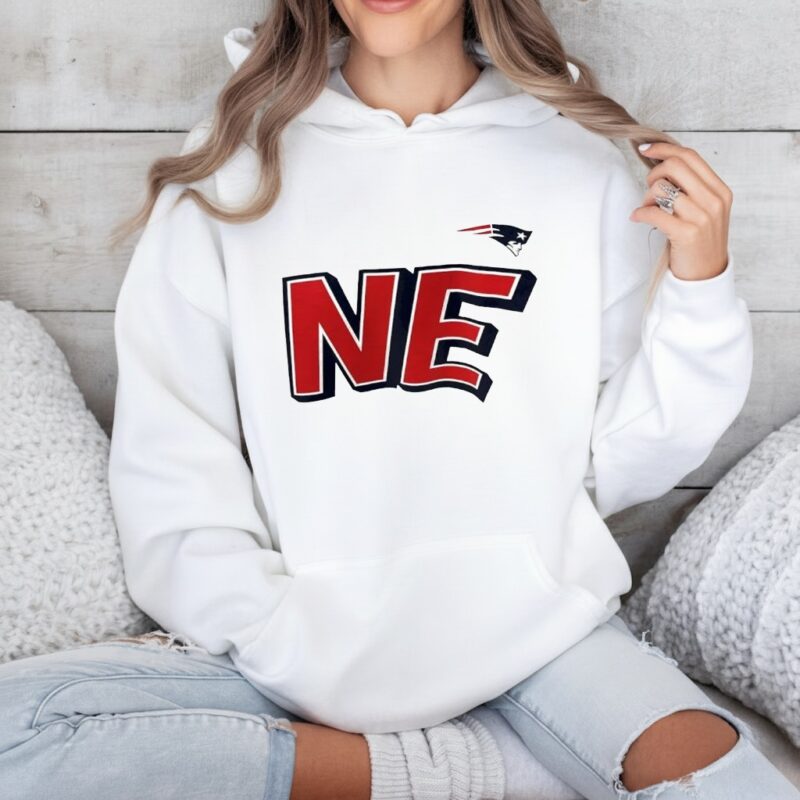 NE New England Patriots logo_Hoodie