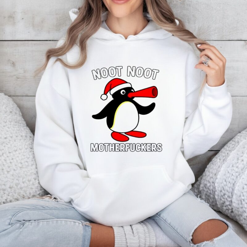 Noot Noot Pingu Motherfuckersa Christmas Penguin_Hoodie