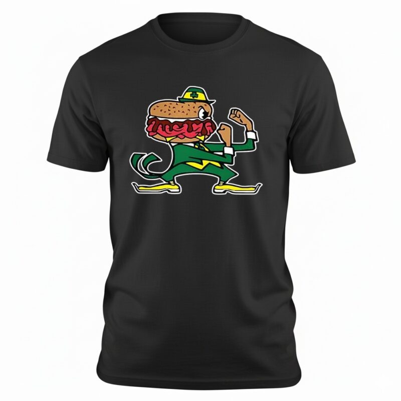 Notre Dame Fighting Irish Beef burger mascot shirt Notre Dame Fighting Irish Beef burger mascot shirt