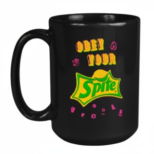 Obey your sprite logo Mug