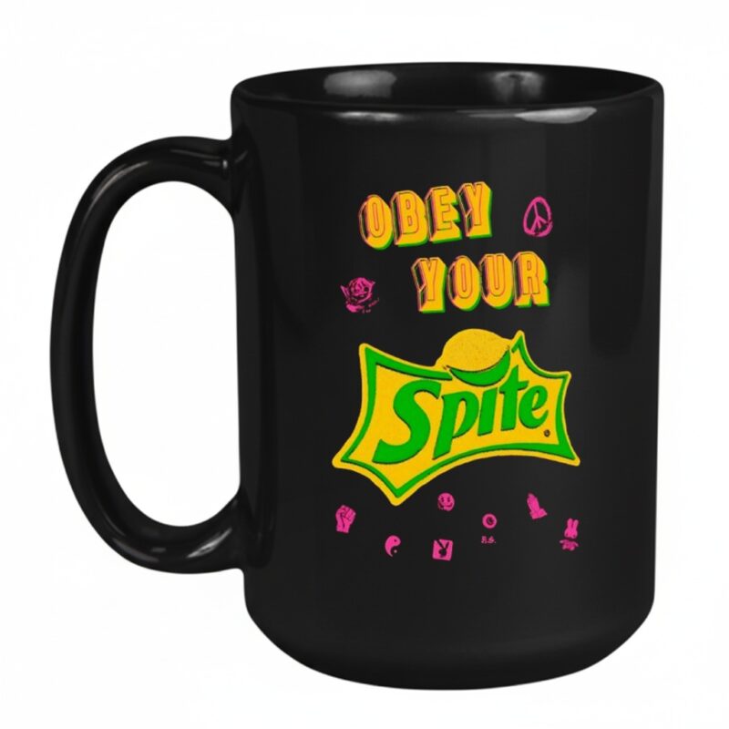 Obey your sprite logo Mug