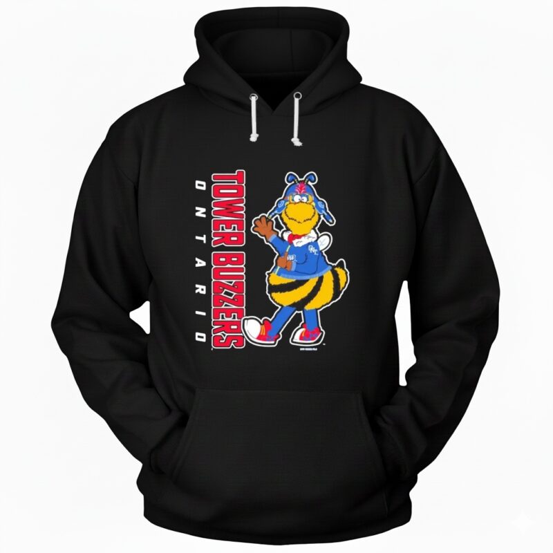 Ontario Tower Buzzers Mascot Hoodie