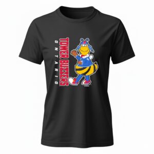 Ontario Tower Buzzers Mascot Ladies T-Shirt