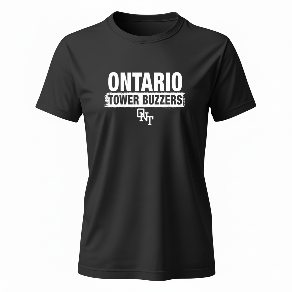 Ontario Tower Buzzers Ladies T-Shirt Ontario Tower Buzzers Ladies T-Shirt