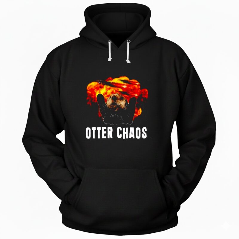 Otter Chaos explosion Hoodie