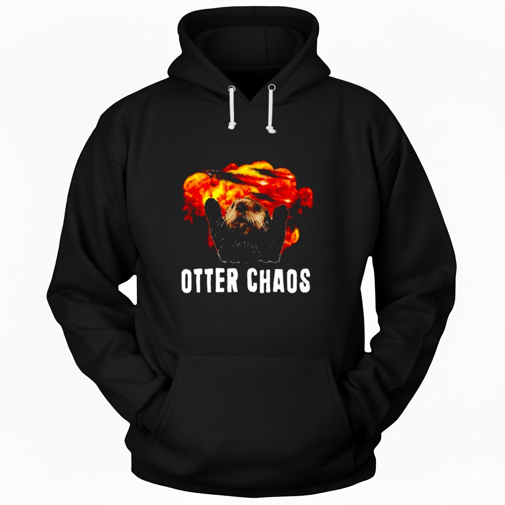Otter Chaos explosion Hoodie Otter Chaos explosion Hoodie