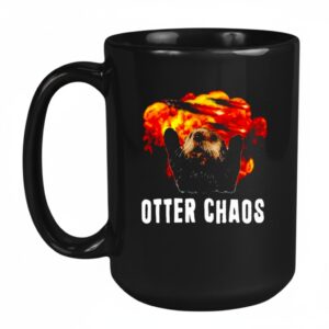 Otter Chaos explosion Mug