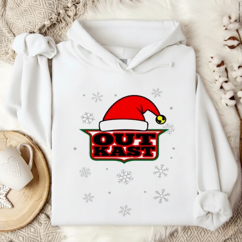 Outkast Santa Hat Christmas Logo_Hoodie