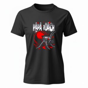Papa Roach Breakout Xmas Ladies T-Shirt
