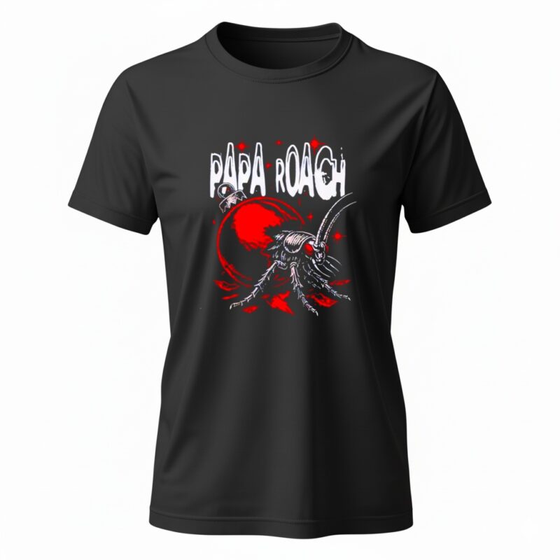Papa Roach Breakout Xmas Ladies T-Shirt