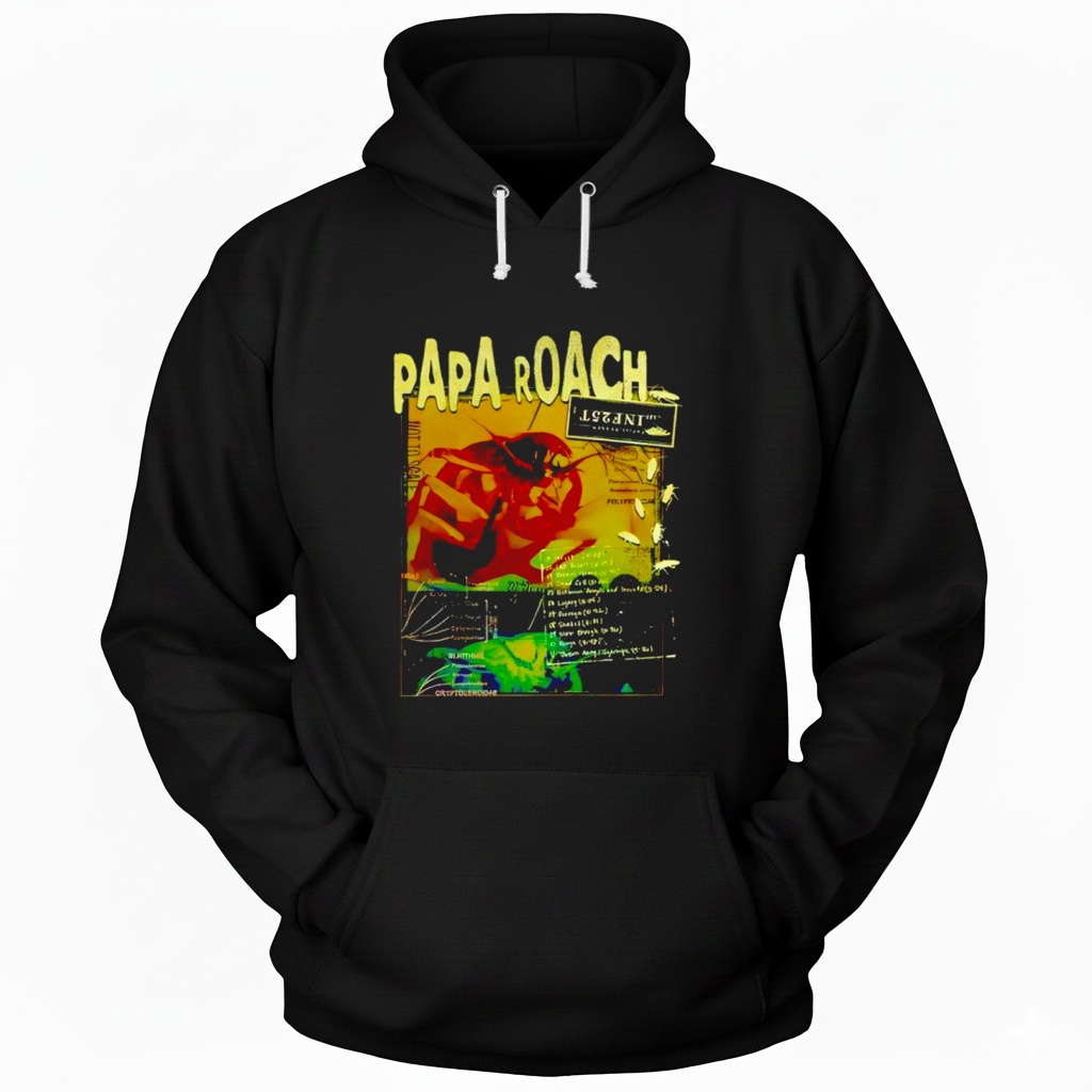 Papa Roach Inf25t Scraps Hoodie Papa Roach Inf25t Scraps Hoodie