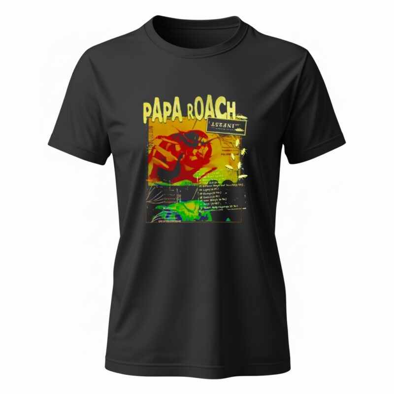 Papa Roach Inf25t Scraps Ladies T-Shirt