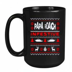 Papa Roach Infestive Holiday Christmas Mug