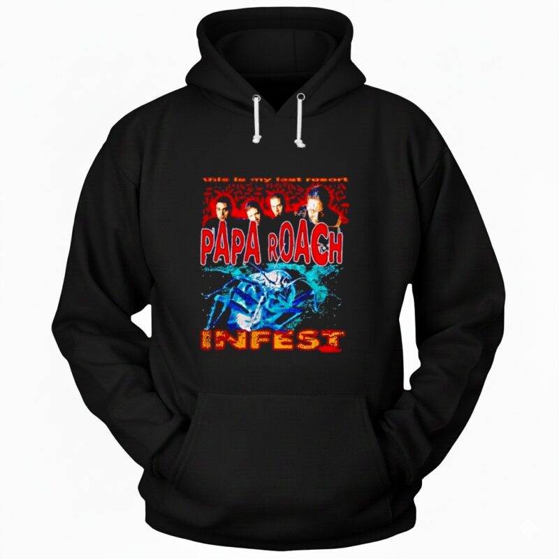Papa Roach Last Resort Bootleg Hoodie