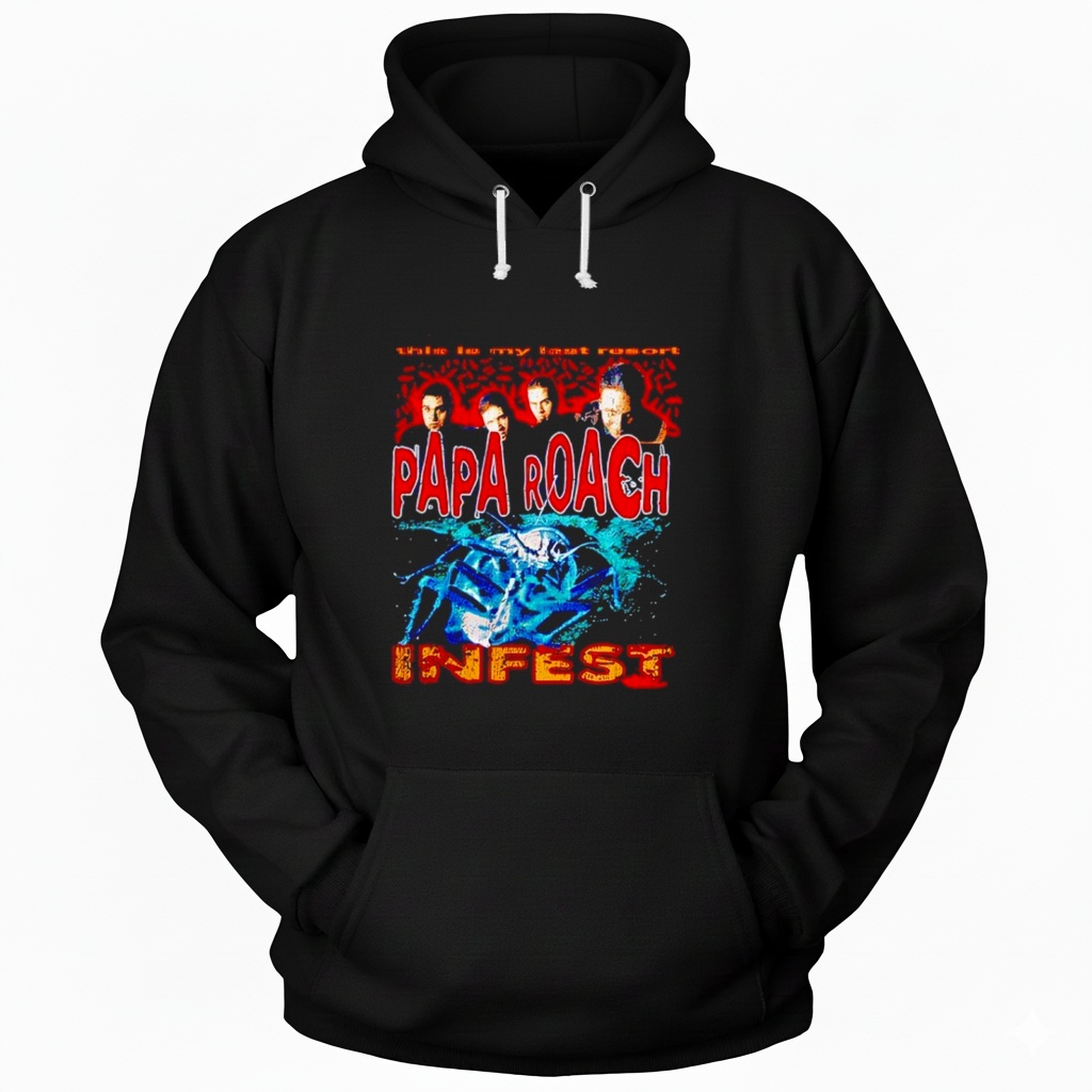 Papa Roach Last Resort Bootleg Hoodie Papa Roach Last Resort Bootleg Hoodie