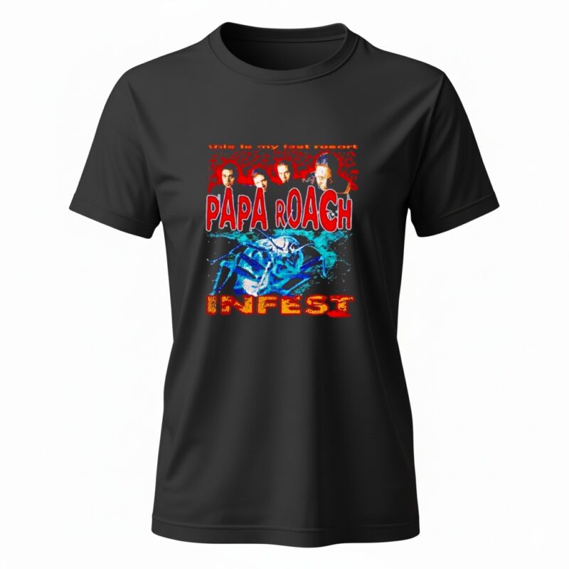 Papa Roach Last Resort Bootleg Ladies T-Shirt