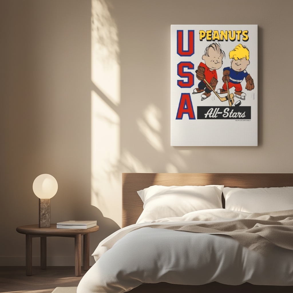 Peanuts x USA Hockey All Stars_Canvas Peanuts x USA Hockey All Stars_Canvas