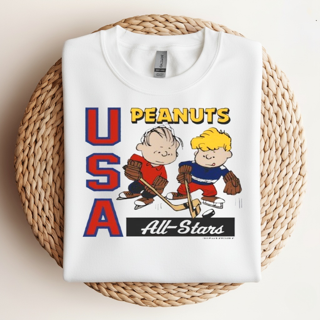 Peanuts x USA Hockey All Stars_Crewneck Sweatshirt Peanuts x USA Hockey All Stars_Crewneck Sweatshirt