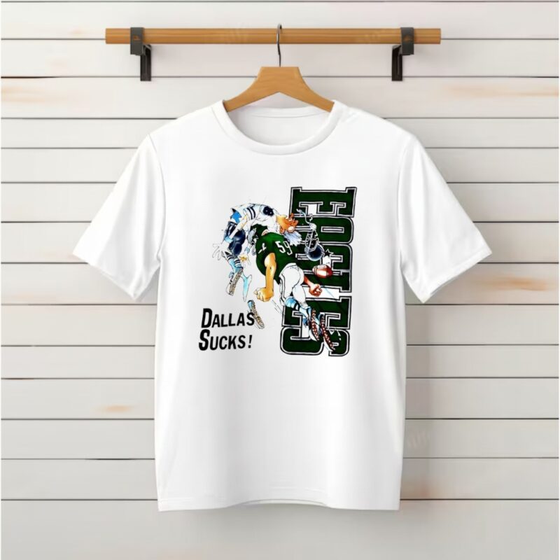 Philadelphia Eagles and Dallas Cowboys Jack Davis sucks_Classic T-Shirt