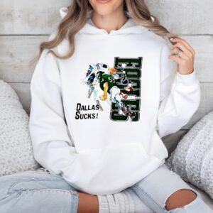 Philadelphia Eagles and Dallas Cowboys Jack Davis sucks_Hoodie