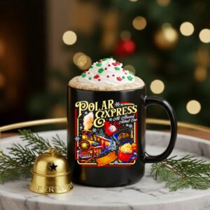 Polar Express All Aboard Admit One Christmas_Ceramic Mug